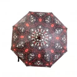Faire Johanna Parker X Lipstick & Chrome Halloween Haunters Pagoda Umbrella
