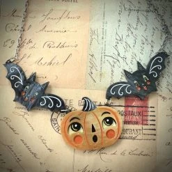 Faire Johanna Parker X Lipstick & Chrome Jack-a-Boo & Batsy Too Necklace