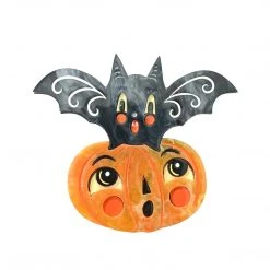 Faire Johanna Parker X Lipstick & Chrome Batsy & Jack-a-Boo Brooch