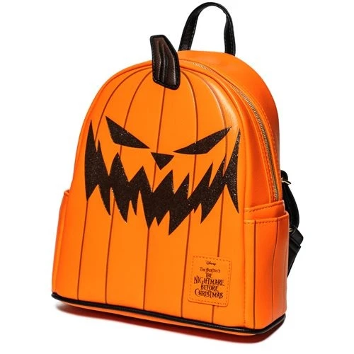 Loungefly Disney Nightmare Before Christmas Jack Skellington Pumpkin King Mini-Backpack - Entertainment Earth Exclusive ***PRE-ORDER*** 2 Loungefly Disney Nightmare Before Christmas Jack Skellington Pumpkin King Mini-Backpack - Entertainment Earth Exclusive ***PRE-ORDER***
