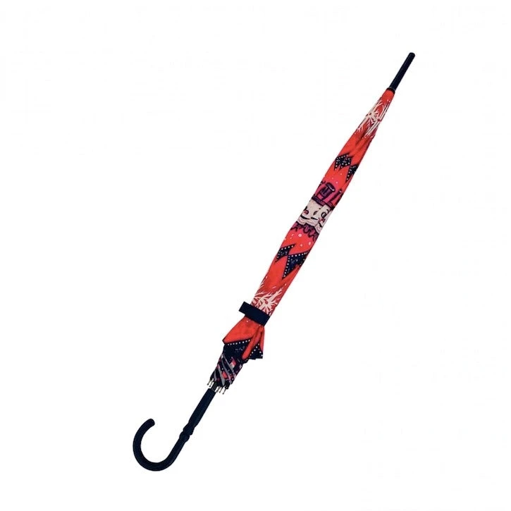 Faire Johanna Parker X Lipstick & Chrome Frosty Pink Snowman Umbrella 5 Faire Johanna Parker X Lipstick & Chrome Frosty Pink Snowman Umbrella