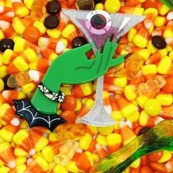 Faire Lipstick & Chrome Eye'll Have Another Brooch