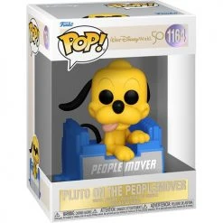 Collectibles Funko Pop! WDW 50th Anniversary Pluto Peoplemover With Balloon Pop! Vinyl Figure #1164