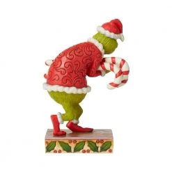Enesco Grinch Stealing Candy Canes Grinch By Jim Shore Collectibles