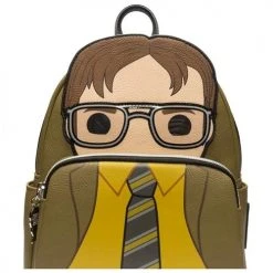 Loungefly The Office Dwight Schrute Pop! Mini-Backpack - Entertainment Earth Exclusive