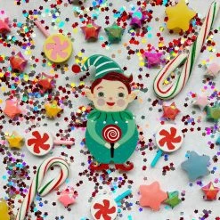 Faire Johanna Parker X Lipstick & Chrome North Pole Apprentice Brooch