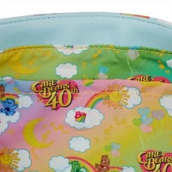 Loungefly Care Bears AOP Rainbow Handle Crossbody Loungefly In Stock 8 Loungefly Care Bears AOP Rainbow Handle Crossbody Loungefly In Stock