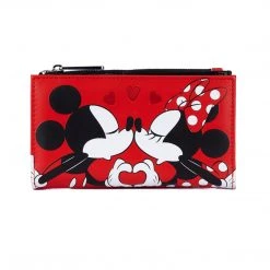 Loungefly Disney Mickey And Minnie Valentines Flap Wallet Loungefly In Stock