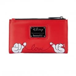 Loungefly Disney Mickey And Minnie Valentines Flap Wallet Loungefly In Stock