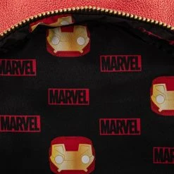 Pop By Loungefly Marvel Iron Man Light-Up Mini Backpack 9 Pop By Loungefly Marvel Iron Man Light-Up Mini Backpack