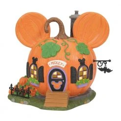 Enesco Disney Mickey's Pumpkintown House