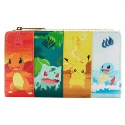 Collectibles Loungefly Pokemon Elements Flap Wallet