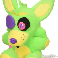 Collectibles Funko Plush! Five Nights At Freddy's: Foxy Neon Blacklight (Green) Stuffed Plush