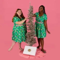 Disney Loungefly Stitch Shoppe Holiday "Laci" Dress