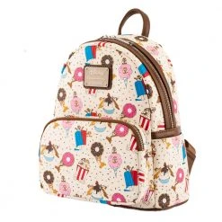 Loungefly Disney Chip And Dale Snackies AOP Mini Backpack