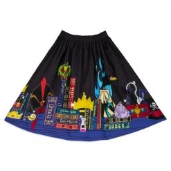 Loungefly Stitch Shoppe Disney Villains Books And Icons "Sandy" Skirt