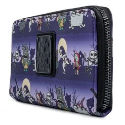 Loungefly Disney NBC Halloween Line Ziparound Wallet Loungefly In Stock