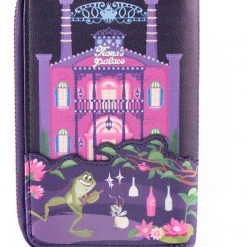 Loungefly Disney Princess And The Frog Tiana's Place Ziparound Wallet Loungefly In Stock