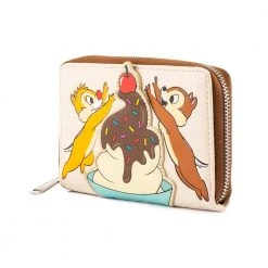 Loungefly Disney Chip And Dale Cherry On Top Ziparound Wallet Loungefly In Stock