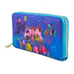Loungefly Disney Bedknobs And Broomsticks Underwater Ziparound Wallet