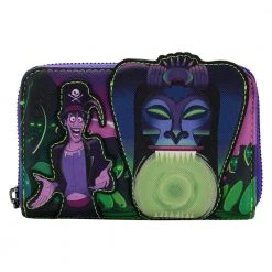 Loungefly Disney Villains Princess And The Frog Glow-in-the-Dark Dr. Facilier Ziparound Wallet