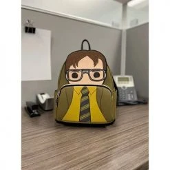 Loungefly The Office Dwight Schrute Pop! Mini-Backpack - Entertainment Earth Exclusive