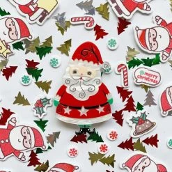 Faire Johanna Parker X Lipstick & Chrome Jolly Old Elf Brooch