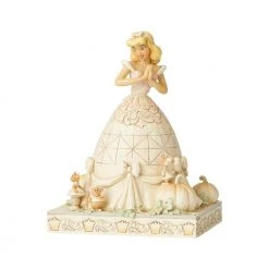 Enesco Disney Traditions White Woodland Cinderella By Jim Shore
