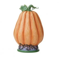 Enesco Lighted Pumpkin Diorama By Jim Shore