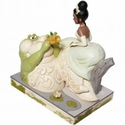 Enesco Disney Traditions White Woodland Tiana W/ Louie By Jim Shore 10 Enesco Disney Traditions White Woodland Tiana W/ Louie By Jim Shore