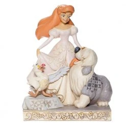 Enesco Disney Traditions White Woodland Ariel By Jim Shore