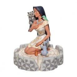 Enesco Disney Traditions White Woodland Pocahontas By Jim Shore