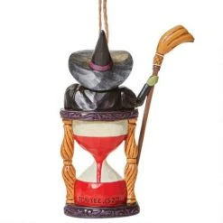 Enesco Collectibles Wicked Witch Hourglass Ornament Wizard Of Oz By Jim Shore