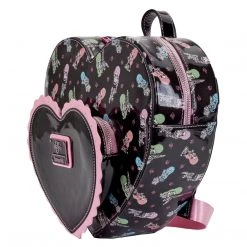 Merch Ventures Loungefly In Stock Loungefly Valfre Double Heart Mini Backpack