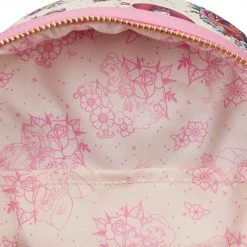 Loungefly Disney Princess Tattoo AOP Mini Backpack Loungefly In Stock