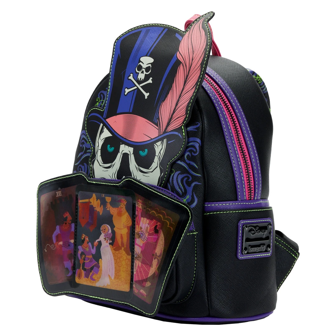 Loungefly Disney Villains Princess And The Frog Dr. Facilier Glow And Lenticular Mini Backpack 11 Loungefly Disney Villains Princess And The Frog Dr. Facilier Glow And Lenticular Mini Backpack